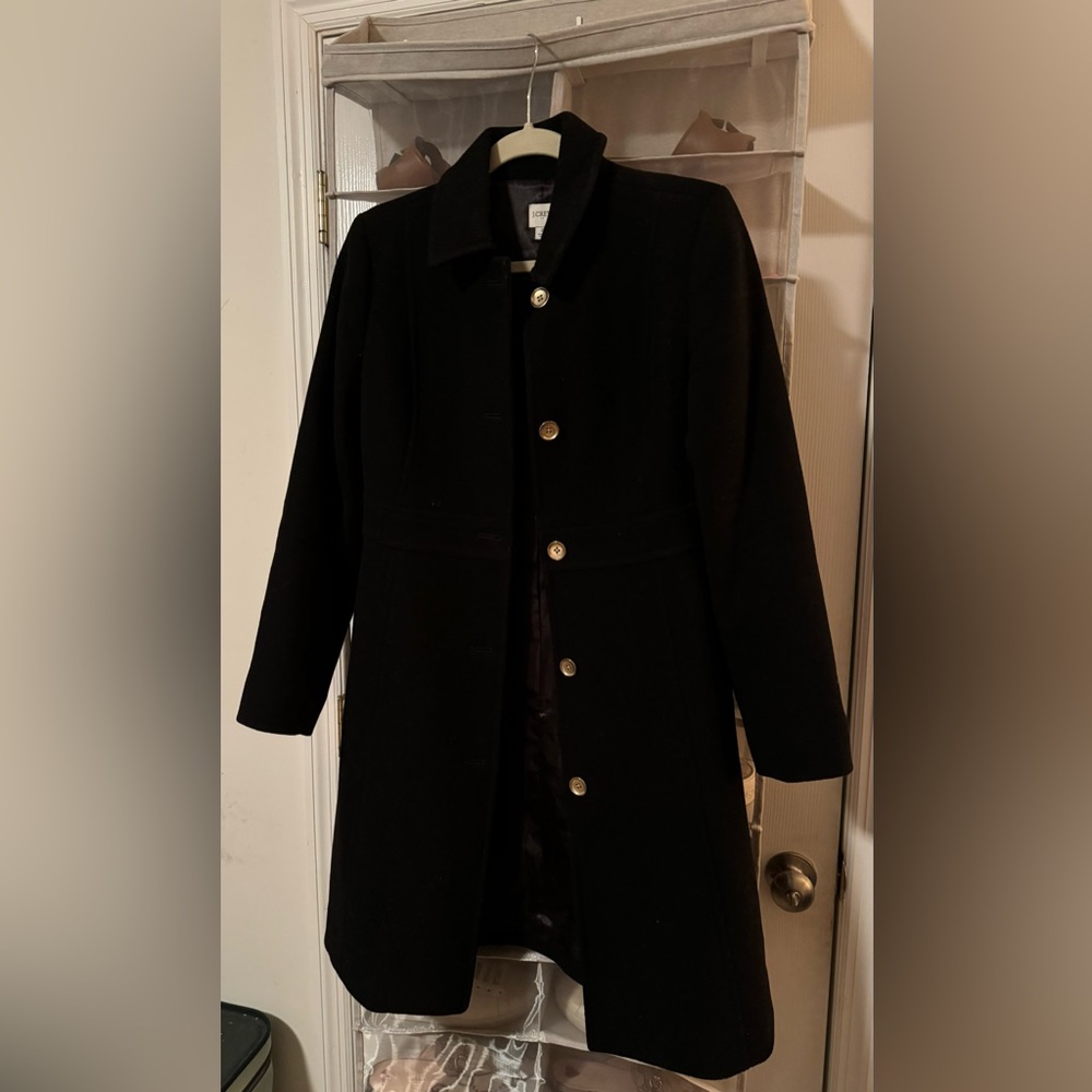 Jcrew wool blend lady coat